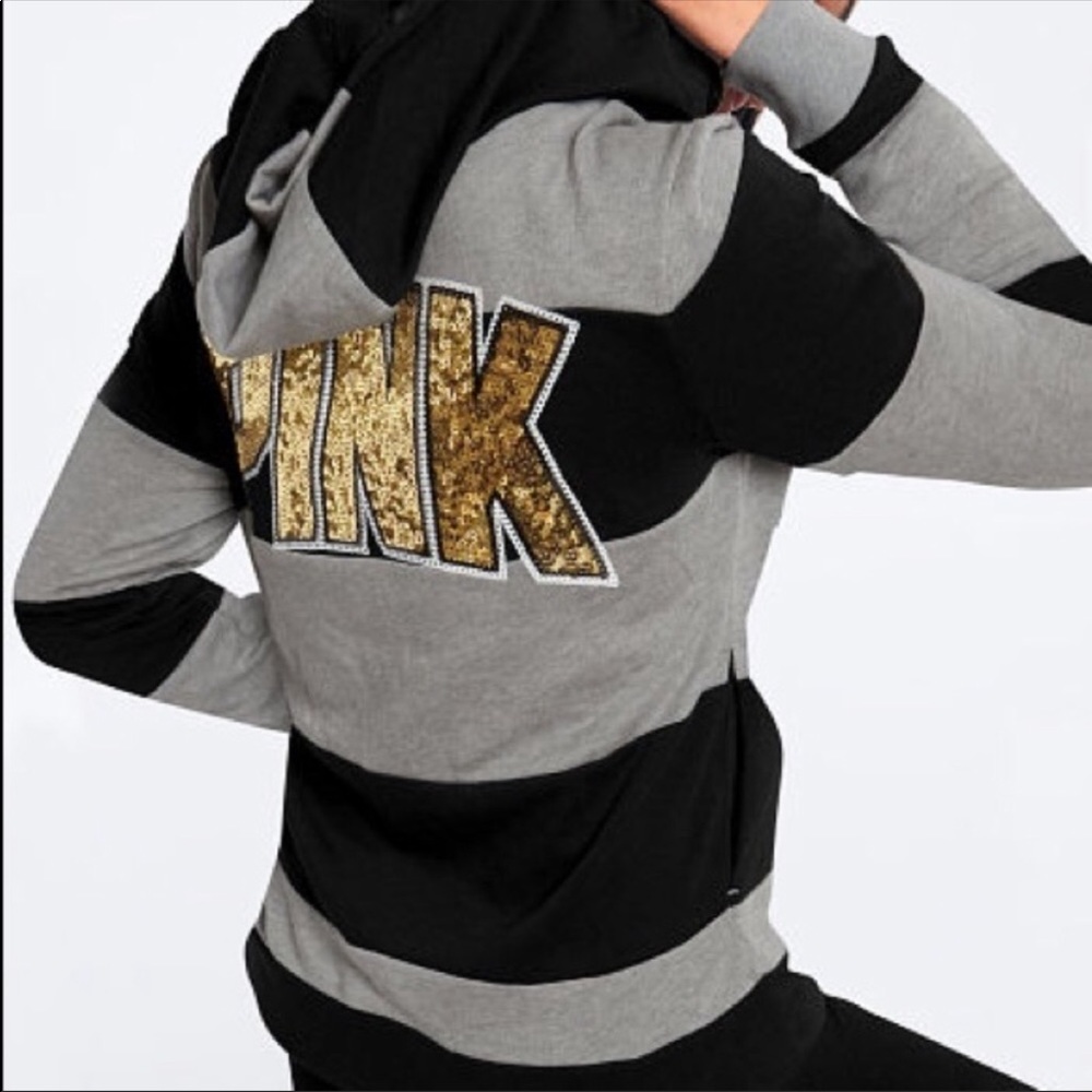 PINK Bling Full-Zip